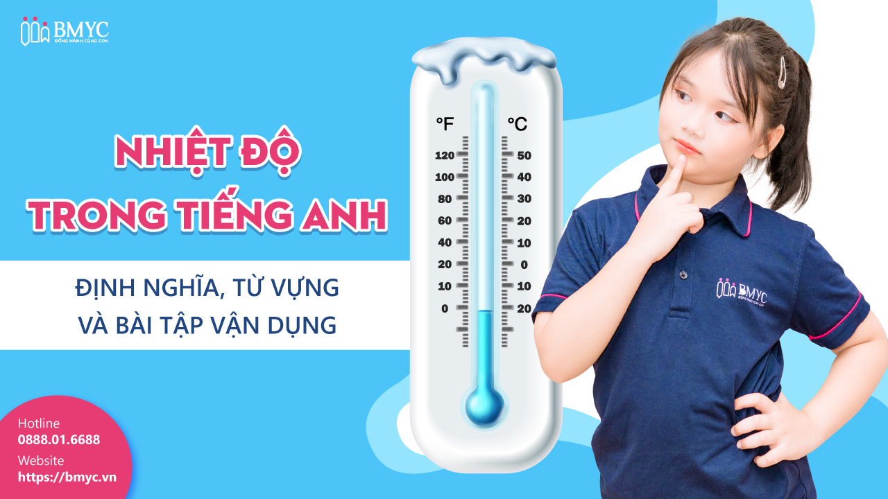 Nhiệt độ trong tiếng Anh