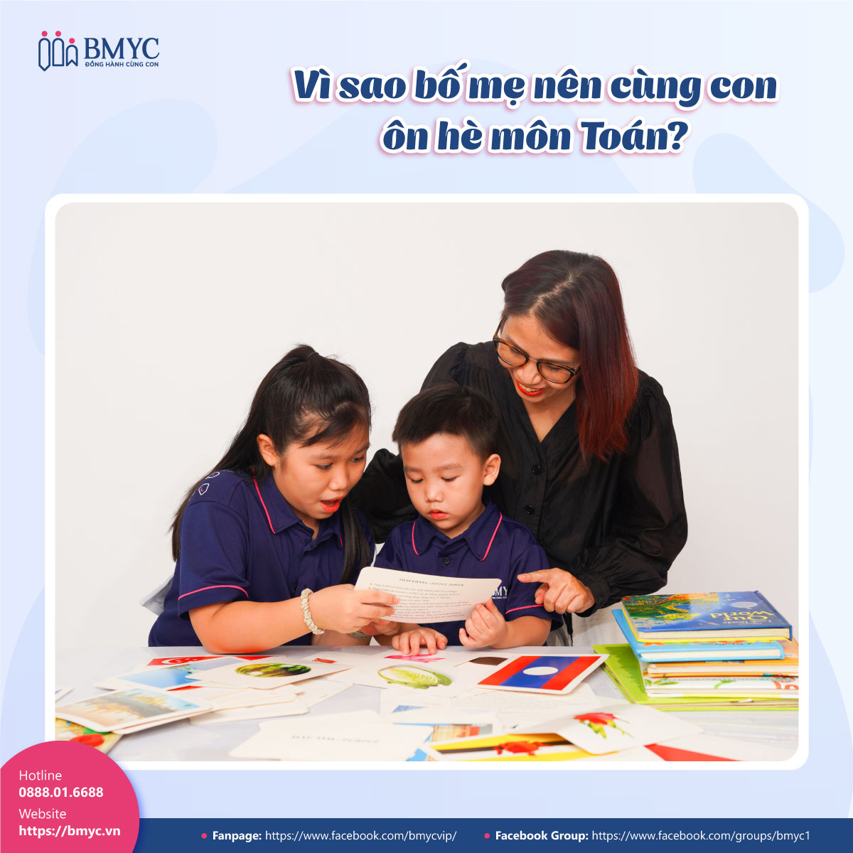 Vì sao bố mẹ nên cùng con ôn hè môn Toán? Vì sao bố mẹ nên cùng con ôn hè môn Toán?