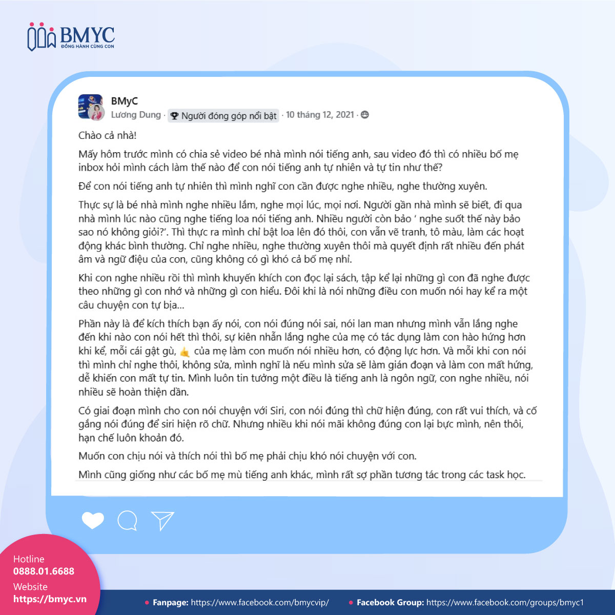 Cach-giup-be-hoc-TA-tu-nhien-tai-nha....1 Chị Lương Dung đã chia sẻ về hành trình giúp con mình nói tiếng Anh tự nhiên