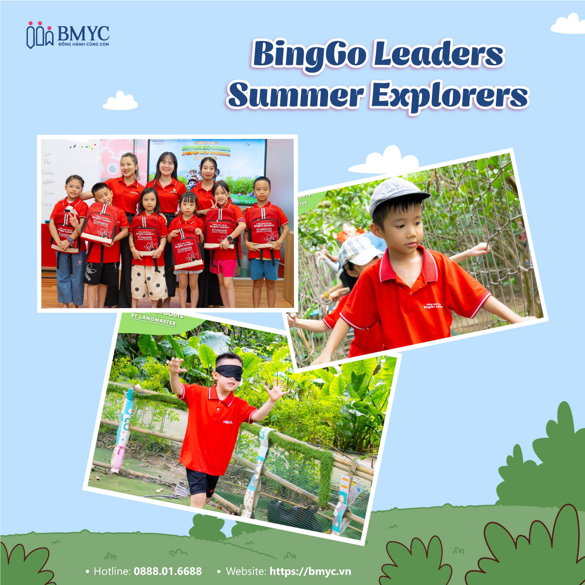 Trại hè BingGo Leaders – Summer Explorers Trại hè BingGo Leaders – Summer Explorers