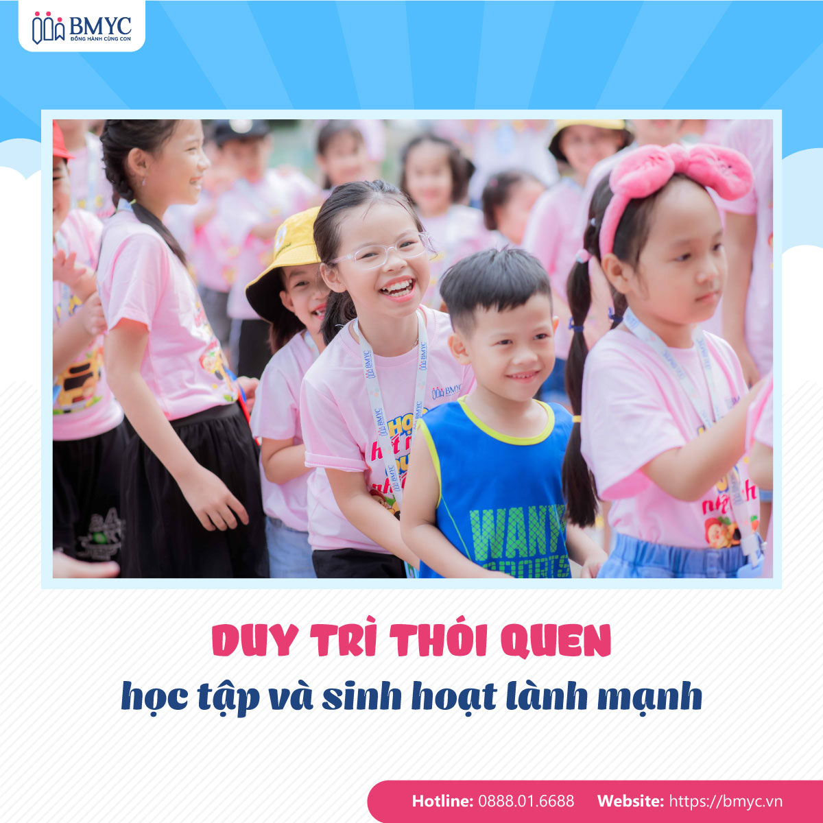Trai-he-tieng-Anh-co-giup-con-gioi-hon-khong....3 Duy trì thói quen học tập và sinh hoạt lành mạnh