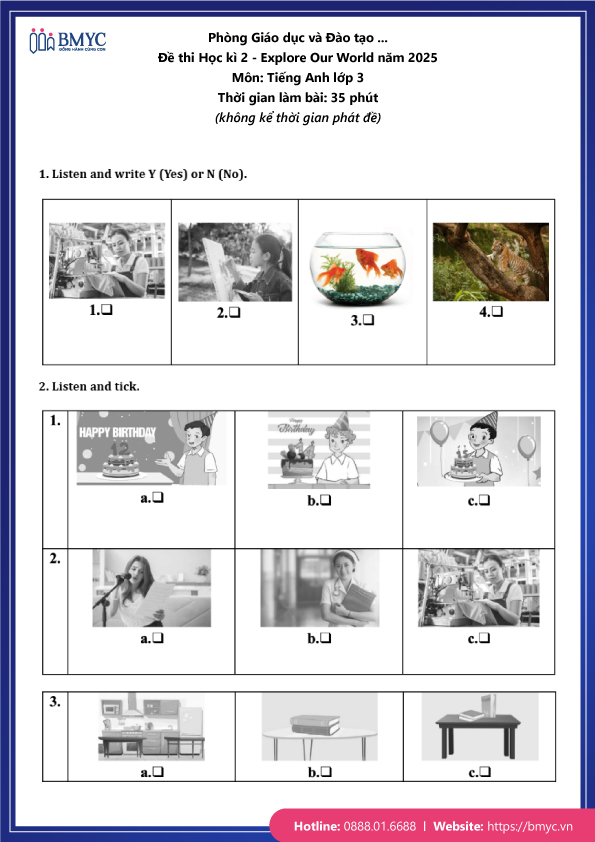 50-de-thi-hoc-ky-2-lop-3-cac-mon....22 Đề thi học kỳ 2 lớp 3 môn tiếng Anh đề 4 trang 1