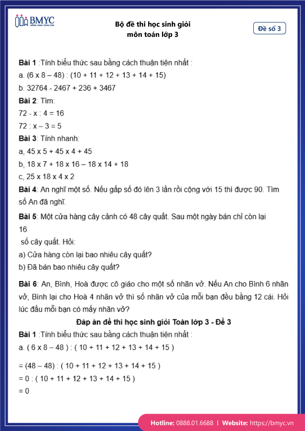 Bo-de-luyen-thi-hoc-sinh-gioi-lop-3-mon-Toan,-Tieng-Viet..9 Bộ đề luyện thi học sinh giỏi môn Toán lớp 3 đề số 3