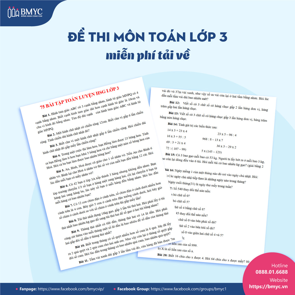 De-thi-lop-3-mien-phi-tai-ve....1 Đề thi môn Toán lớp 3 miễn phí tải về