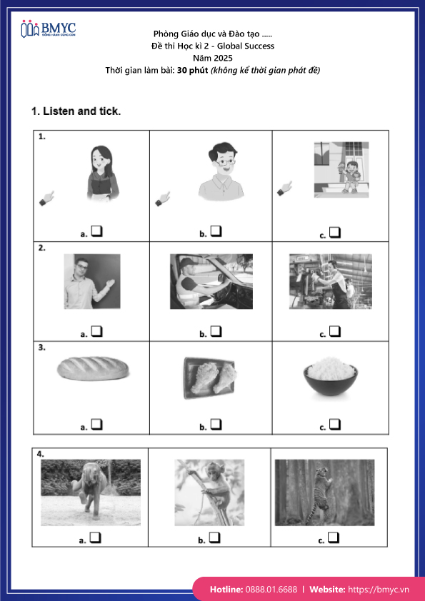 De-thi-tieng-Anh-lop-3-chon-loc....43 Đề thi Tiếng Anh lớp 3 Học kì 2 - Global Success trang 1