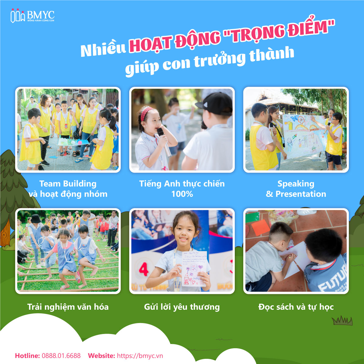 Hoat-dong-trong-trai-he-TA....3 Nhiều hoạt động trọng điểm giúp con trưởng thành từ bên trong