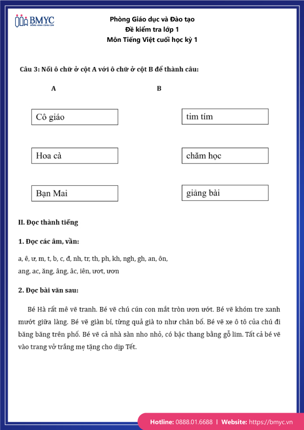 Tong-hop-10-de-kiem-tra-lop-1....10 Đề kiểm tra lớp 1 môn Tiếng Việt cuối học kỳ 1 đề 1 trang 2