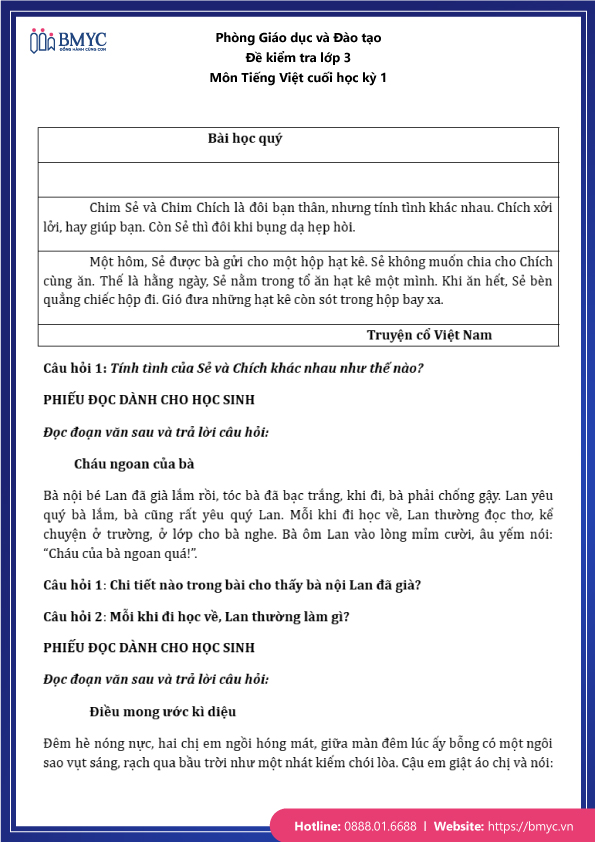Tong-hop-20-de-kiem-tra-lop-3-cac-mon.19 Đề kiểm tra lớp 3 môn Tiếng Việt cuối học kỳ 1 đề 2 trang 1