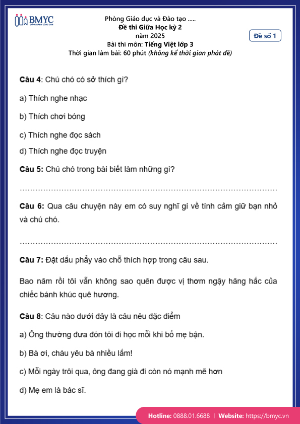 Tong-hop-20-de-thi-giua-ky-lop-3.34 Đề thi giữa kỳ 2 lớp 3 môn Tiếng Việt đề 1 trang 2