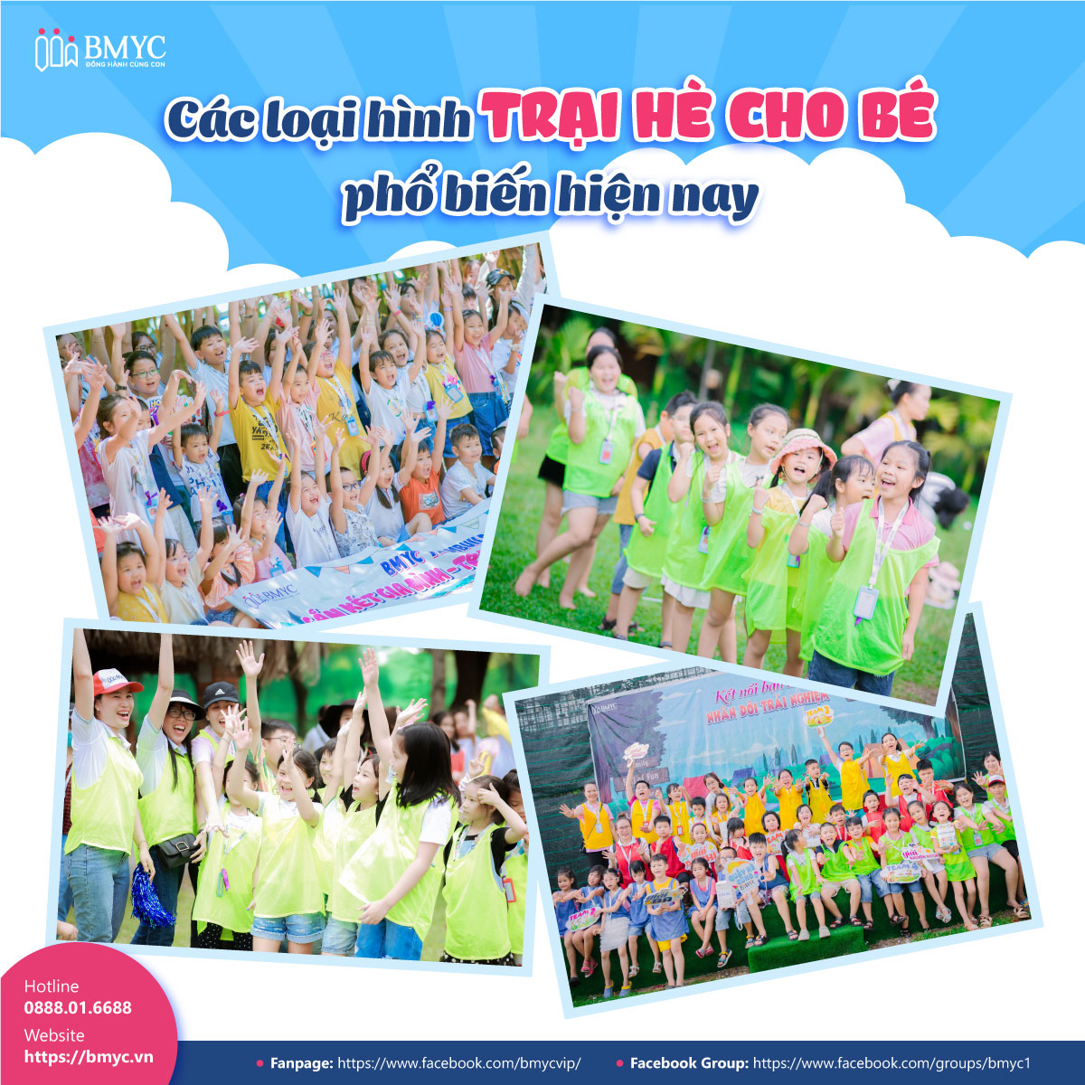 Trai-he-cho-be,-mua-he-y-nghia....3 Các loại hình trại hè cho bé phổ biến hiện nay