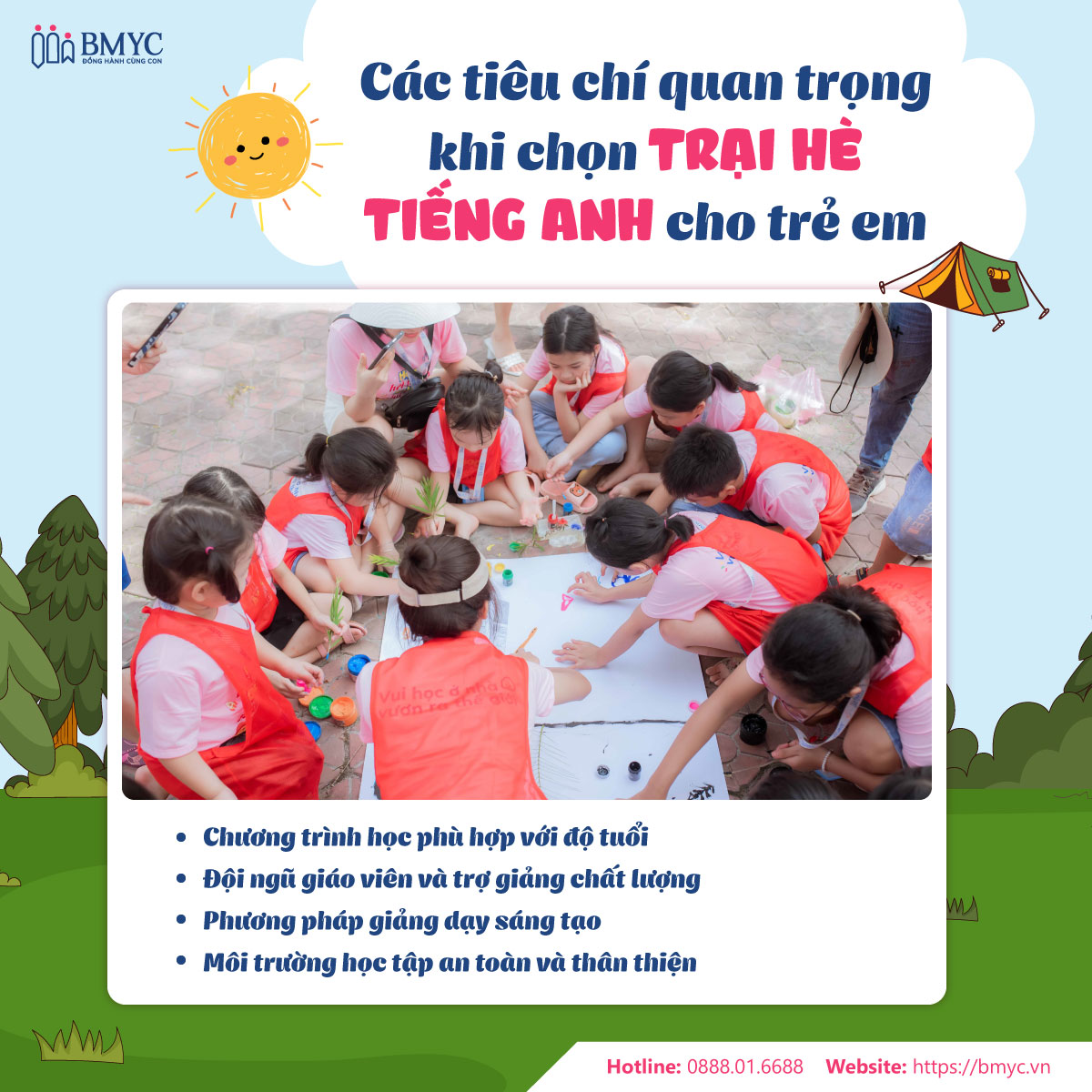Trai-he-tieng-Anh-cho-tre-em....3 Các tiêu chí quan trọng khi chọn trại hè tiếng Anh cho trẻ em
