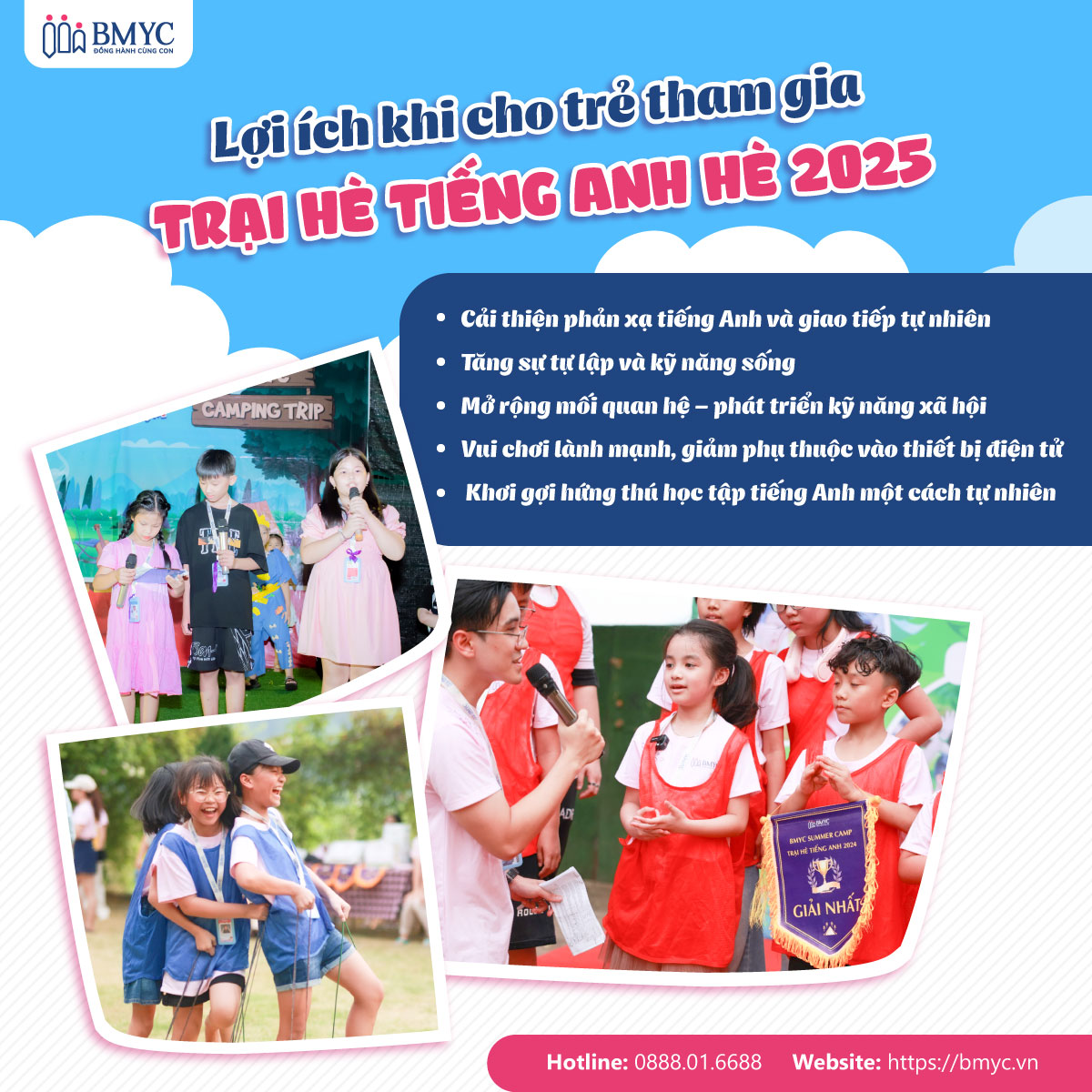 Trai-he-tieng-Anh-he-2025.3 Lợi ích khi cho trẻ tham gia trại hè tiếng Anh hè 2025