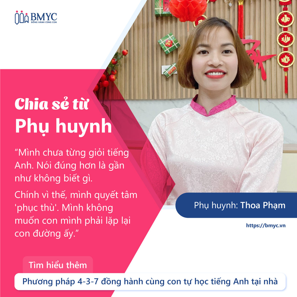 Tung-lo-co-hoi-vi-khong-biet-tieng-Anh....2 quyết tâm "phục thù" cùng con là chia sẻ của phụ huynh: Thoa Phạm