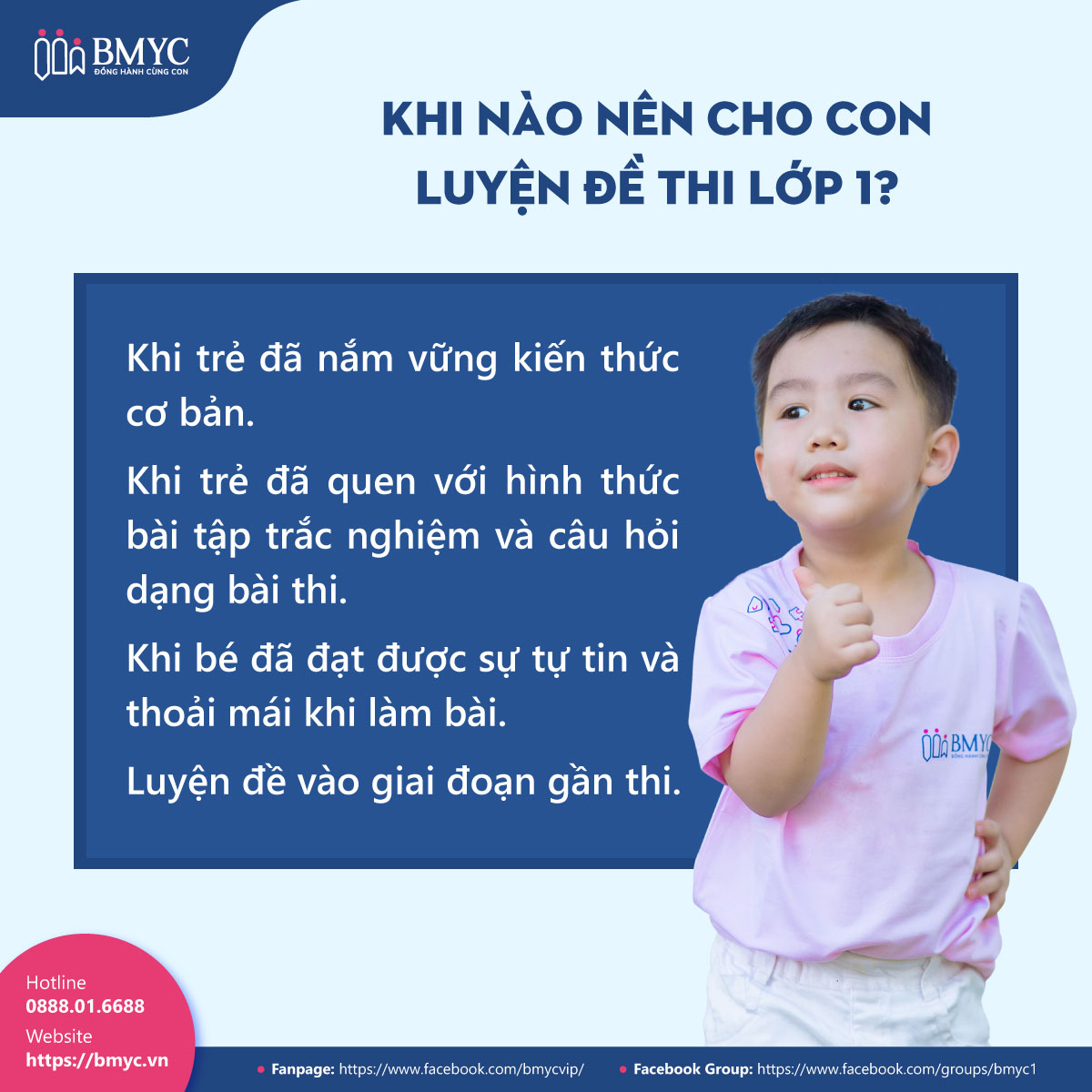 giai-phap-luyen-de-thi-lop-1....3 Khi nào nên cho con luyện đề thi lớp 1?