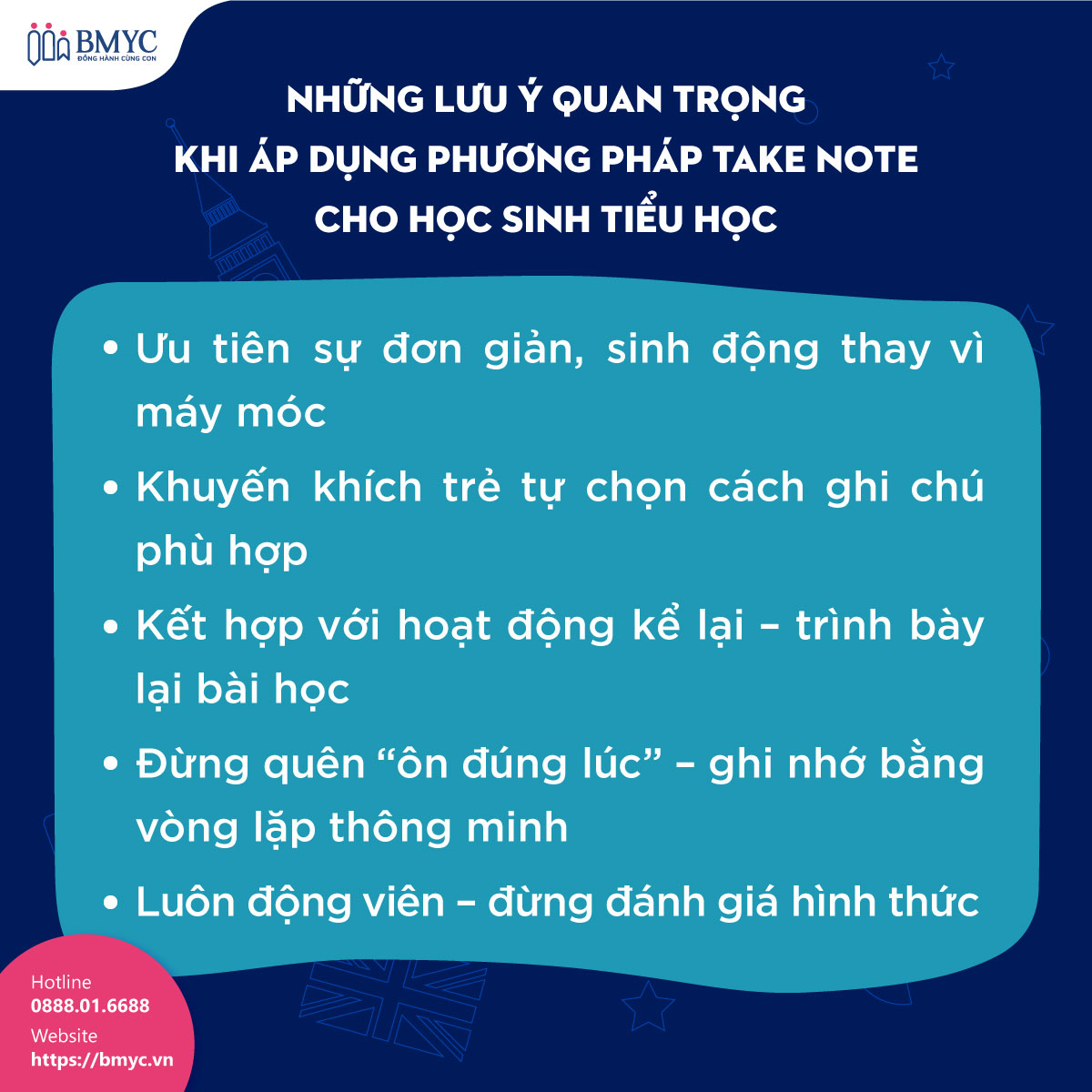 5-cach-take-note-hieu-qua....7 Những lưu ý quan trọng khi áp dụng phương pháp Take Note cho học sinh tiểu học
