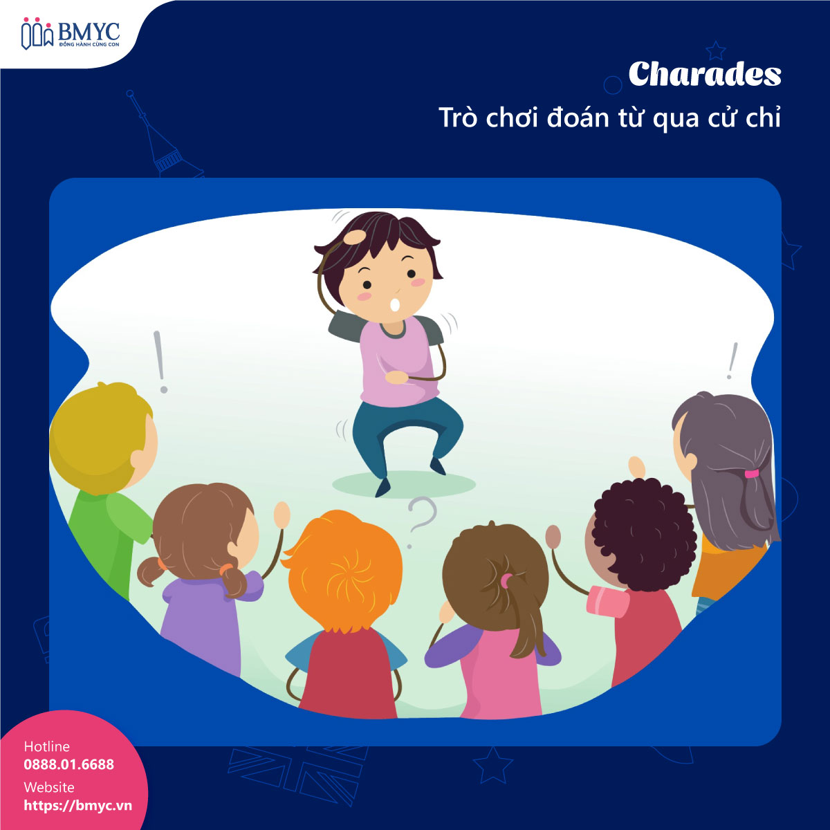 6-tro-choi-giup-be-hoc-tieng-Anh....5 5. Charades - Trò chơi đoán từ qua cử chỉ