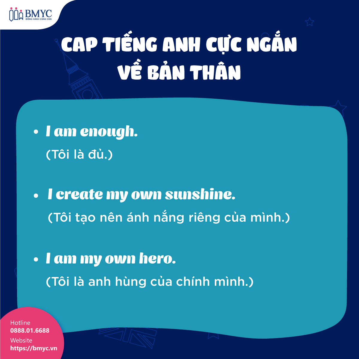 Cap-tieng-Anh-cuc-ngan....2 Cap tiếng Anh cực ngắn về bản thân