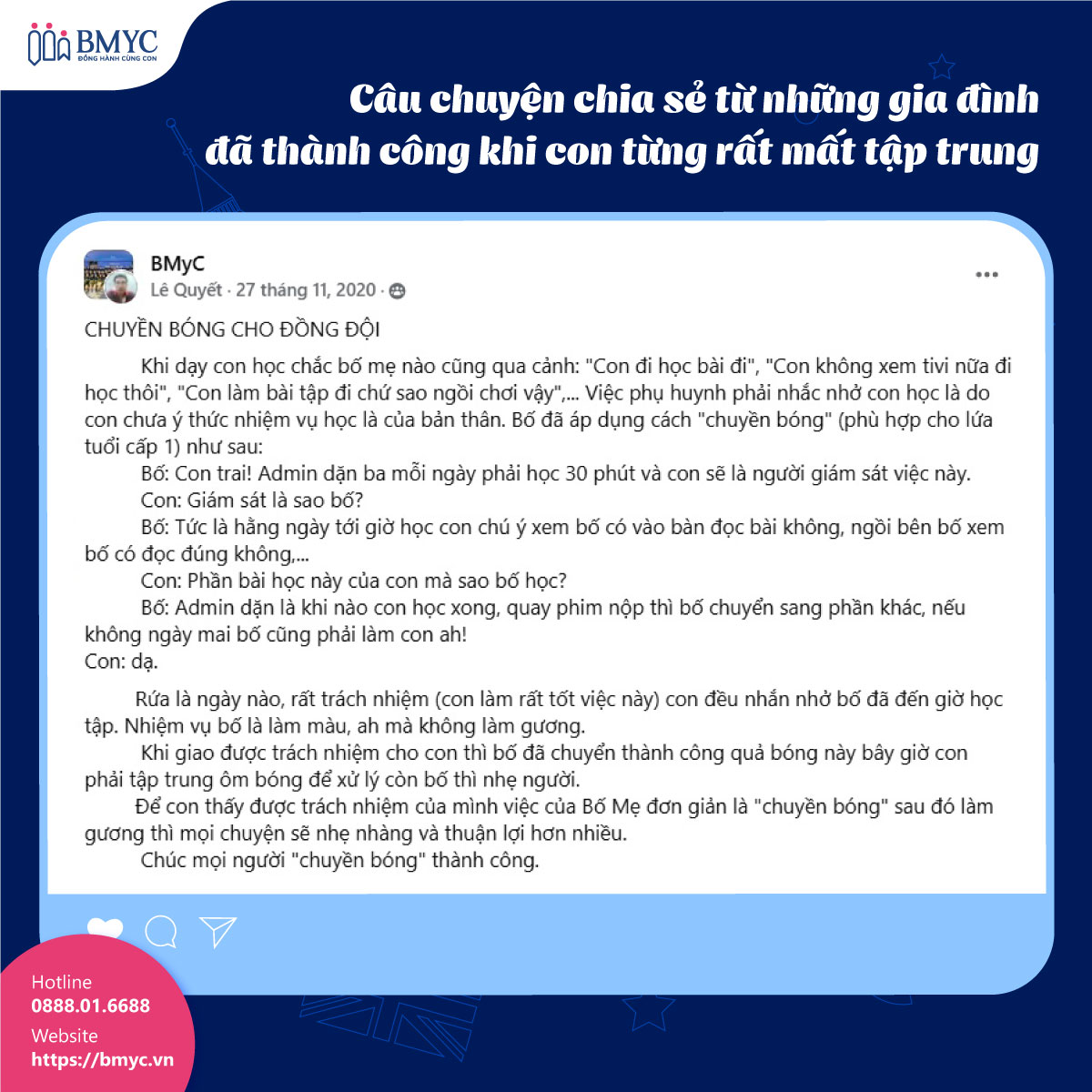 Con-khong-tap-trung....6 Anh Lê Quyết chia sẻ một trải nghiệm dạy con khiến nhiều bố mẹ gật gù tâm đắc
