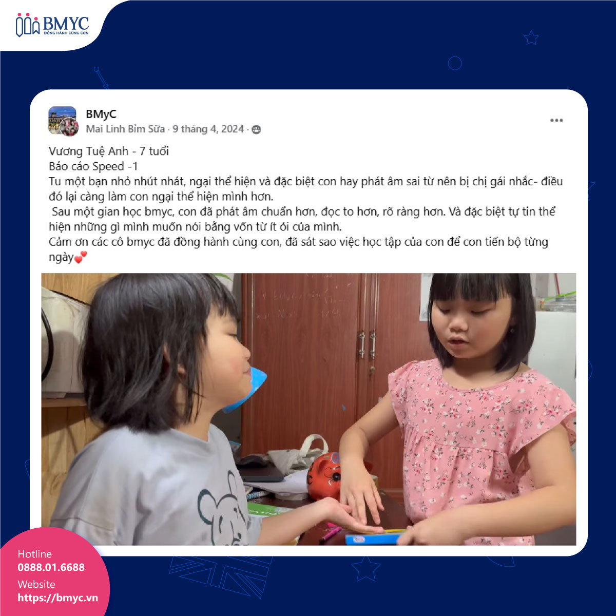 Con-ngai-noi-tieng-Anh....4 Chị Mai Linh chia sẻ: hành trình vượt qua nỗi sợ ngại nói cùng con