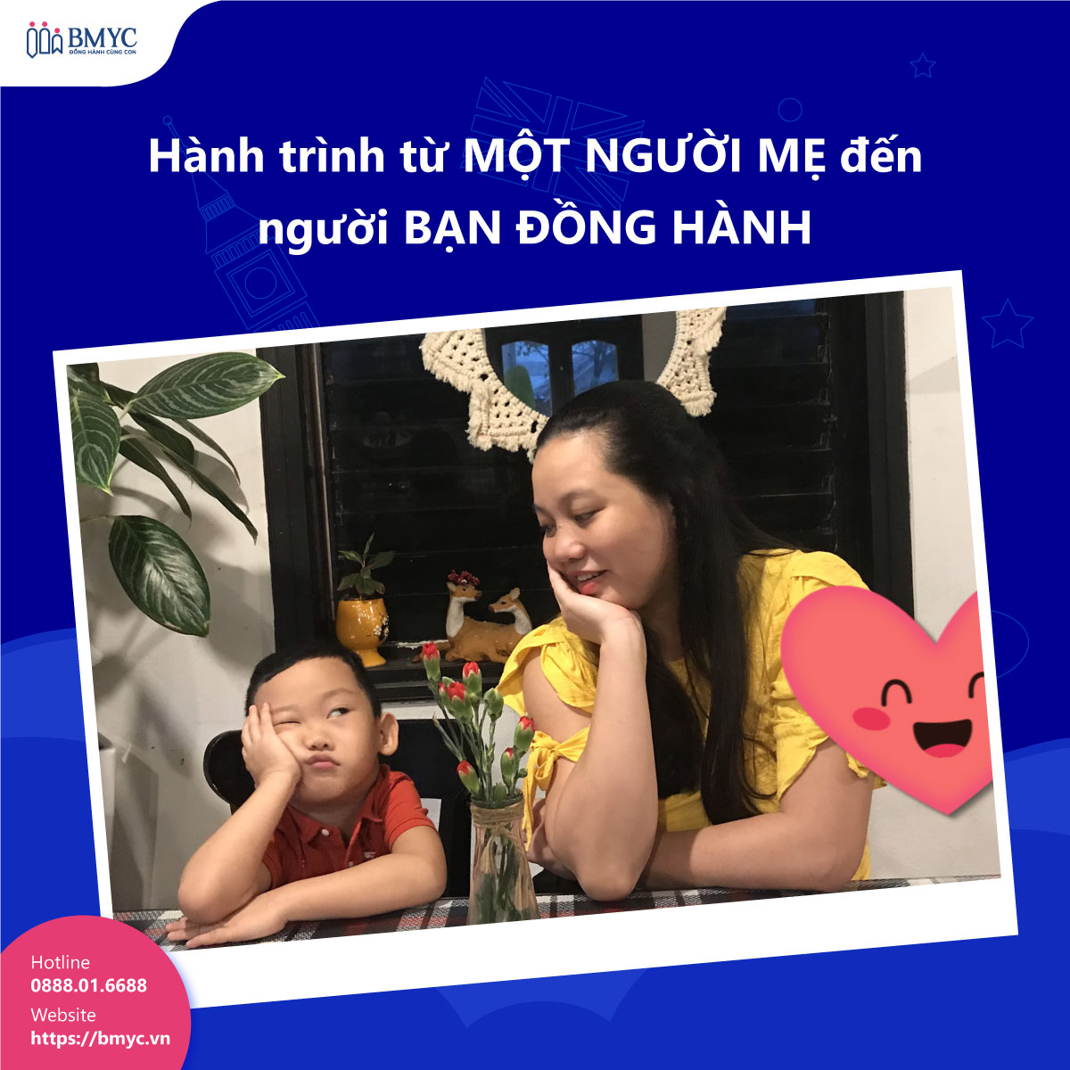 Từ một người mẹ bình thường đến người bạn đồng hành đáng tin cậy