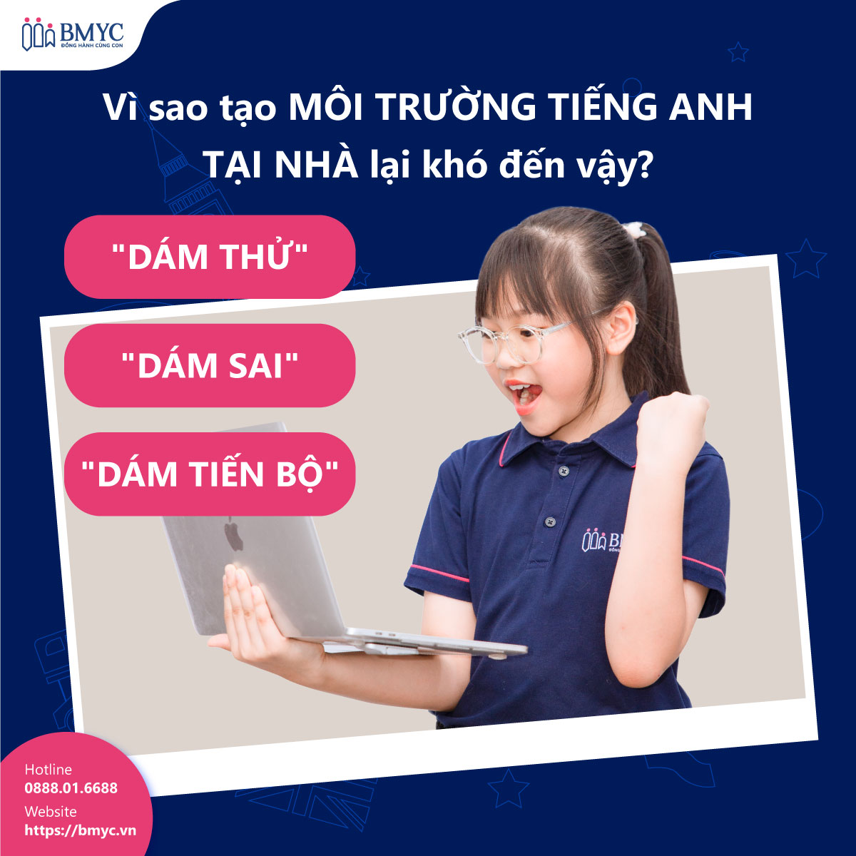 Kho khan trong viec tao moi truong tieng Anh.1