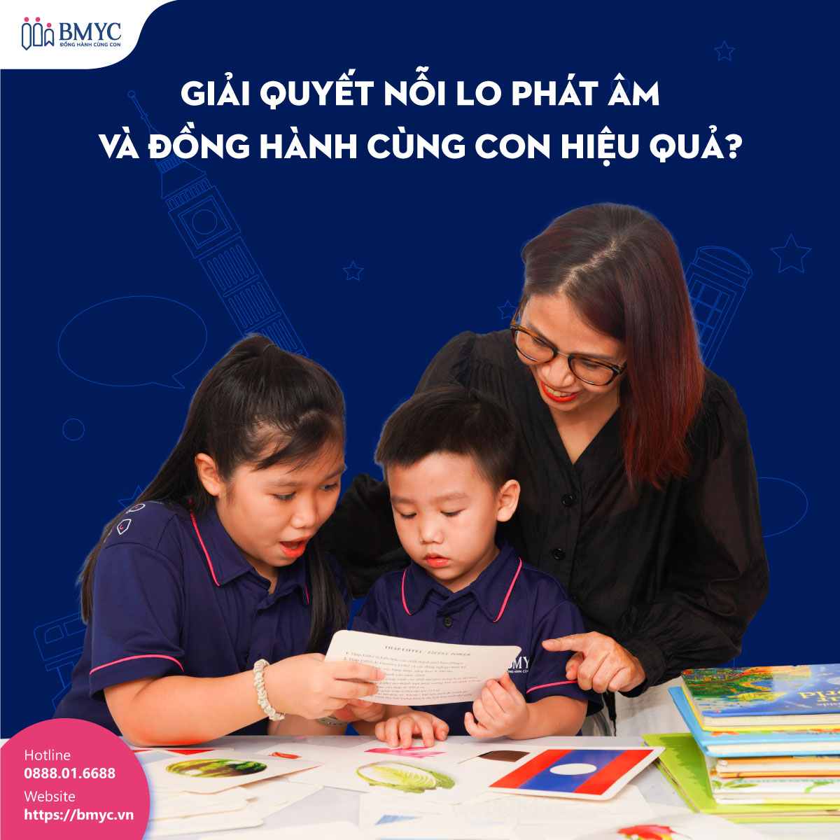 Giải quyết nỗi lo phát âm và đồng hành cùng con hiệu quả?