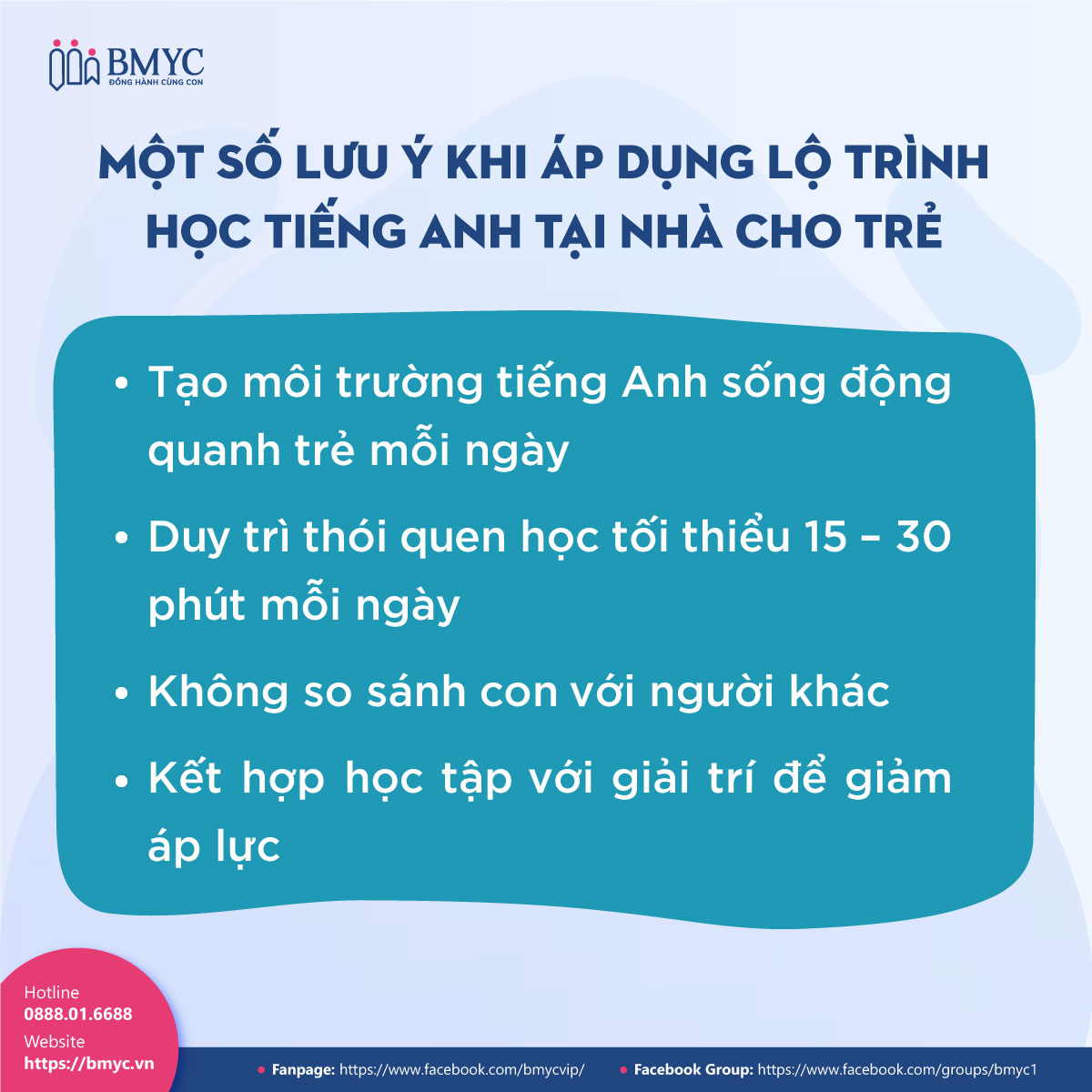 Lo-trinh-hoc-tieng-Anh-tai-nha....2 Một số lưu ý khi áp dụng lộ trình học tiếng Anh tại nhà cho trẻ