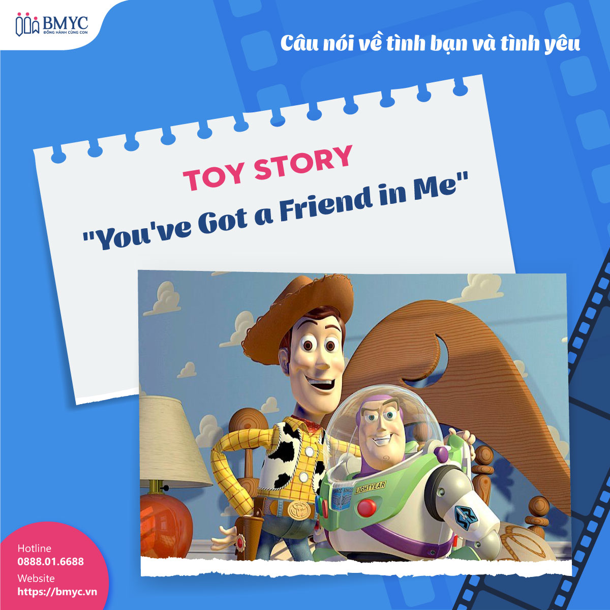Nhung-cau-noi-hay-trong-phim-tieng-Anh....8 Toy Story - "You've Got a Friend in Me"
