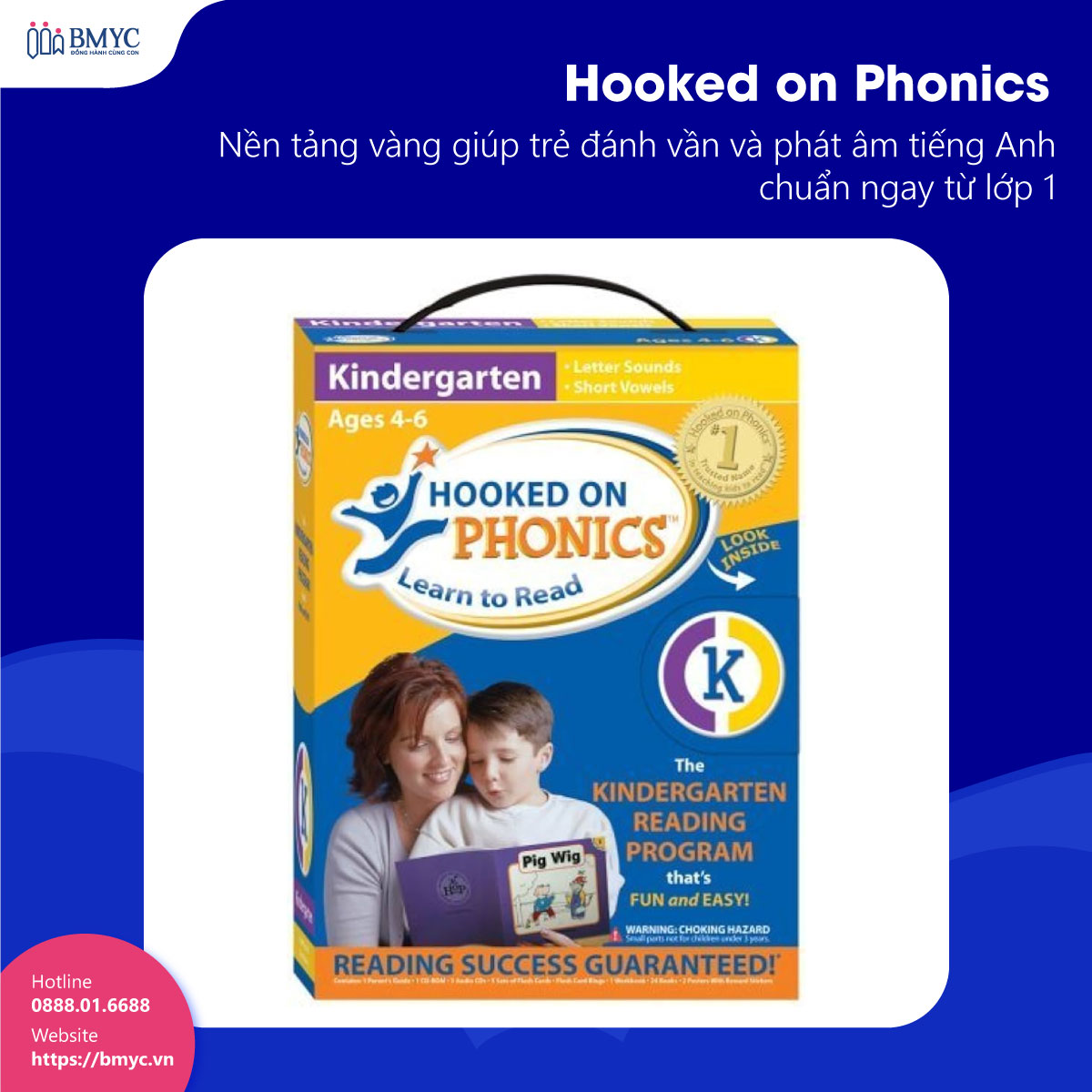 Top-5-tua-sach-tieng-anh-cho-tre-lop-1.3 Hooked on Phonics – Nền tảng vàng giúp trẻ đánh vần và phát âm tiếng Anh chuẩn ngay từ lớp 1