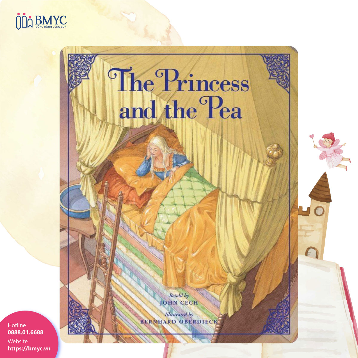 hoc-tieng-Anh-qua-truyen-co-tich.10 The Princess and the Pea – Nàng Công Chúa và Hạt Đậu