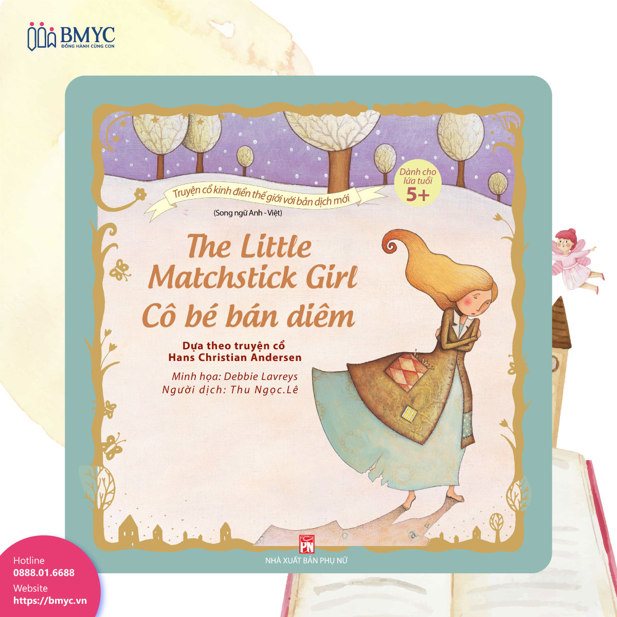 hoc-tieng-Anh-qua-truyen-co-tich.4 The Little Match Girl – Cô Bé Bán Diêm