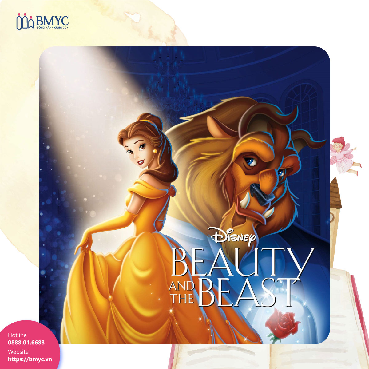 hoc-tieng-Anh-qua-truyen-co-tich.6 Beauty and the Beast – Người Đẹp và Quái Vật