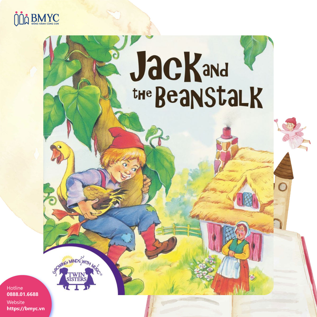 hoc-tieng-Anh-qua-truyen-co-tich.8 Jack and the Beanstalk – Jack và Cây Đậu Thần