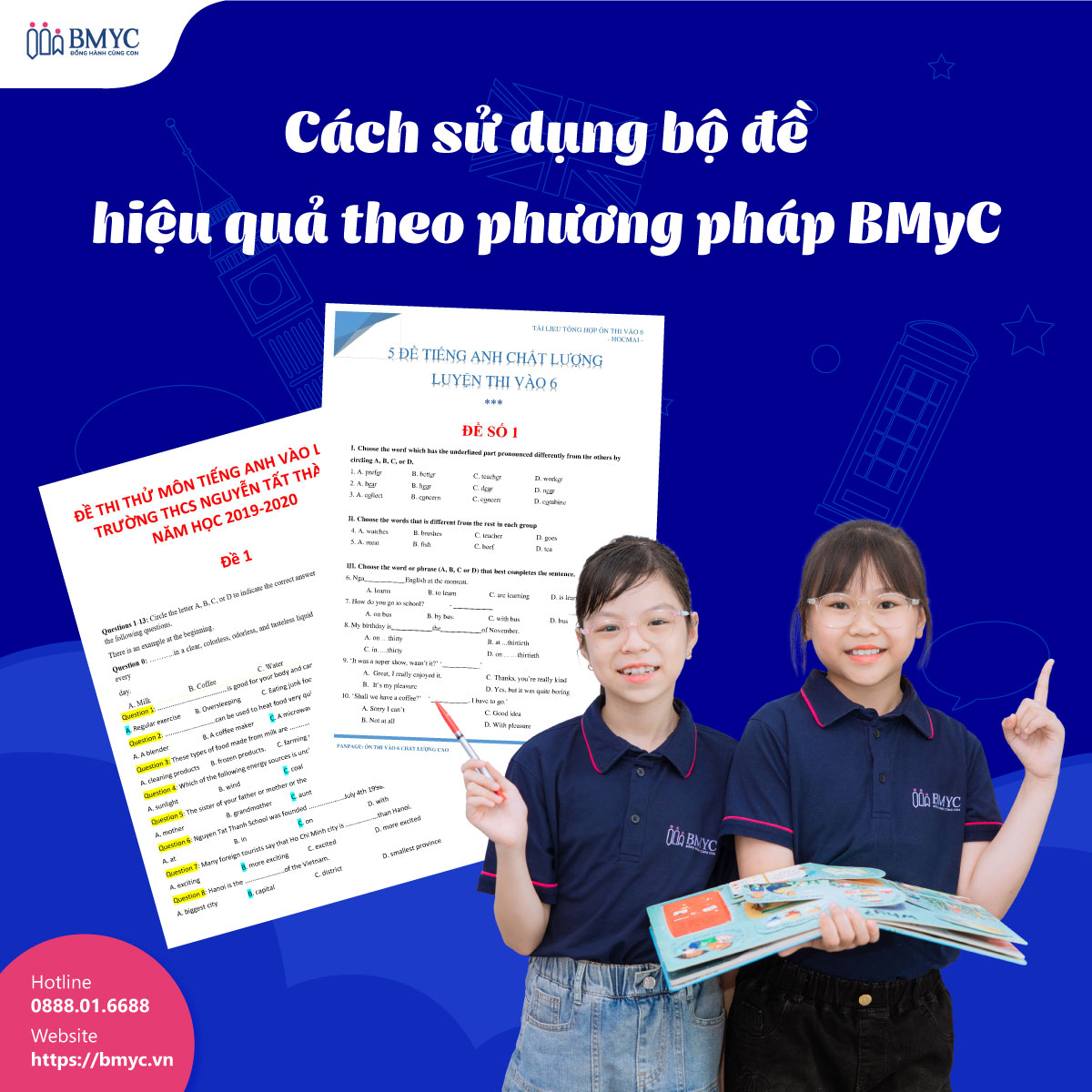 Bo-de-tieng-Anh-lop-6.3 Hướng dẫn cách sử dụng bộ đề hiệu quả theo phương pháp BMyC