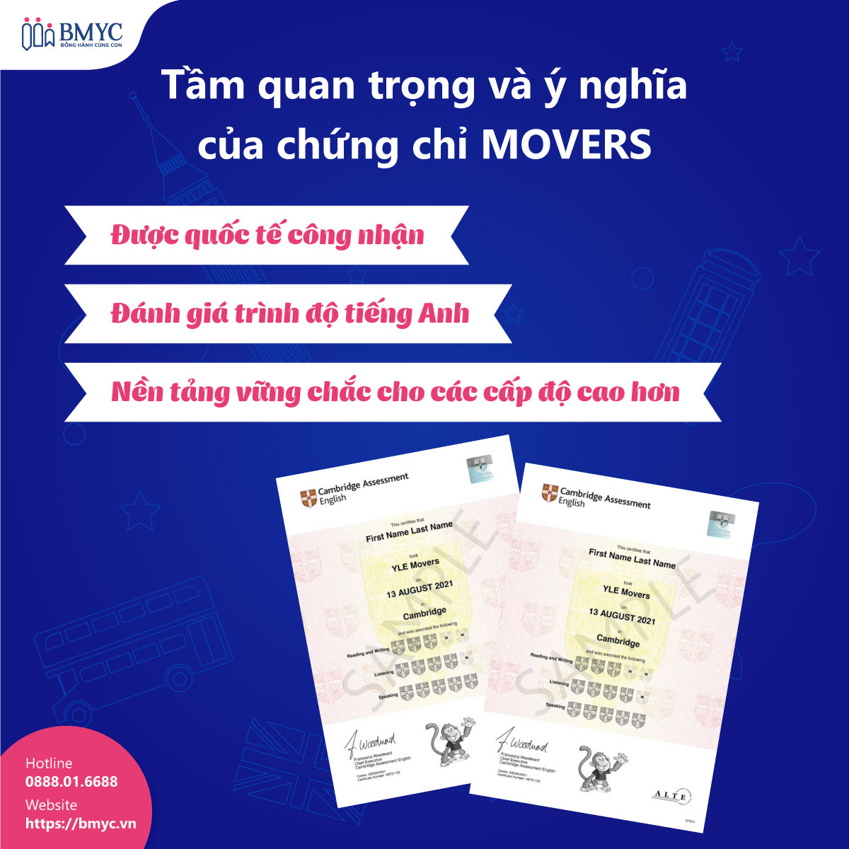 Chung-chi-Movers.4 Tầm quan trọng và ý nghĩa của chứng chỉ Movers