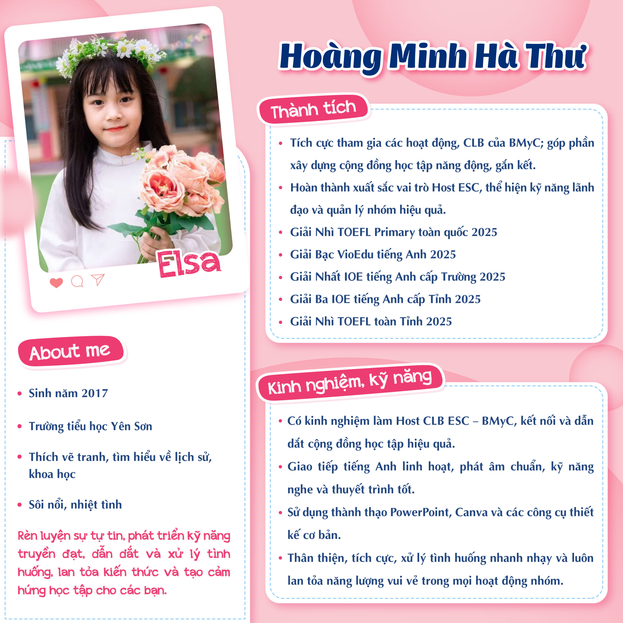 HOÀNG MINH HÀ THƯ