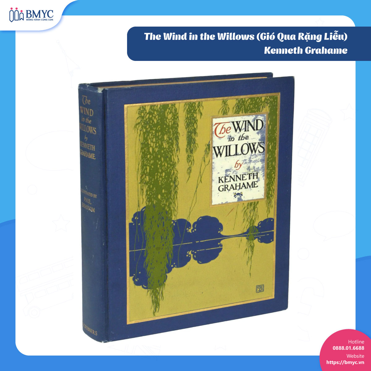 Hoc-tieng-Anh-qua-tieu-thuyet.16 The Wind in the Willows (Gió Qua Rặng Liễu) – Kenneth Grahame