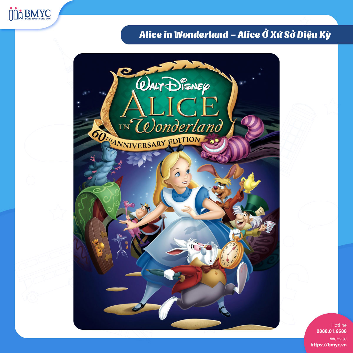 Hoc-tieng-Anh-qua-tieu-thuyet.3 Alice in Wonderland – Alice Ở Xứ Sở Diệu Kỳ
