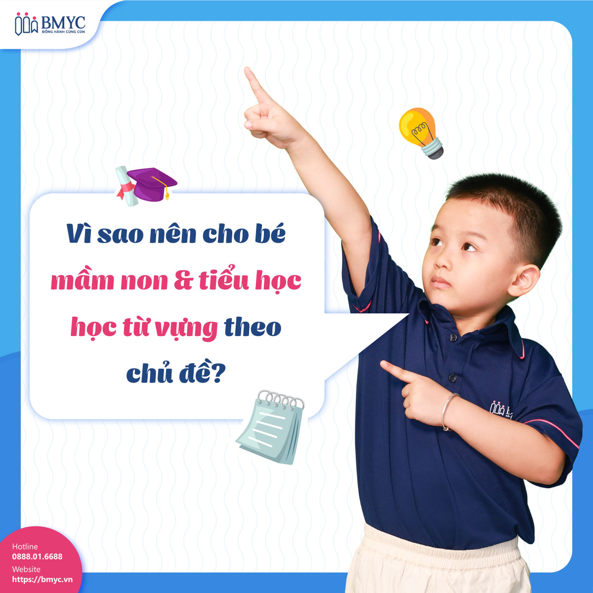 Vì sao nên cho bé mầm non & tiểu học học từ vựng theo chủ đề?