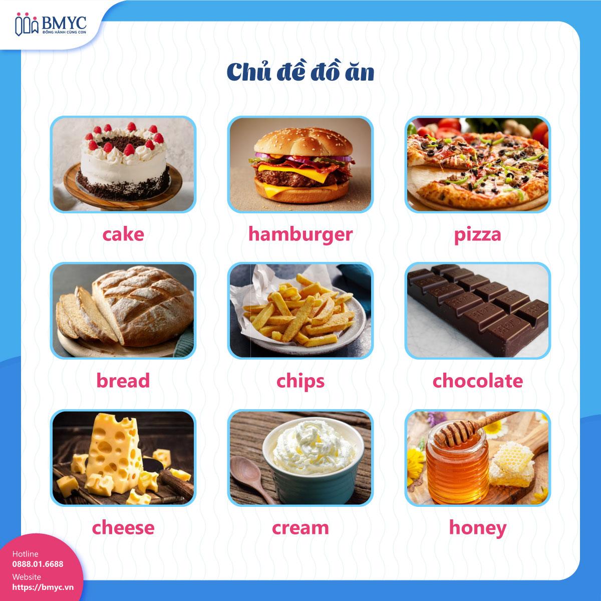 Chủ đề: đồ ăn (food)