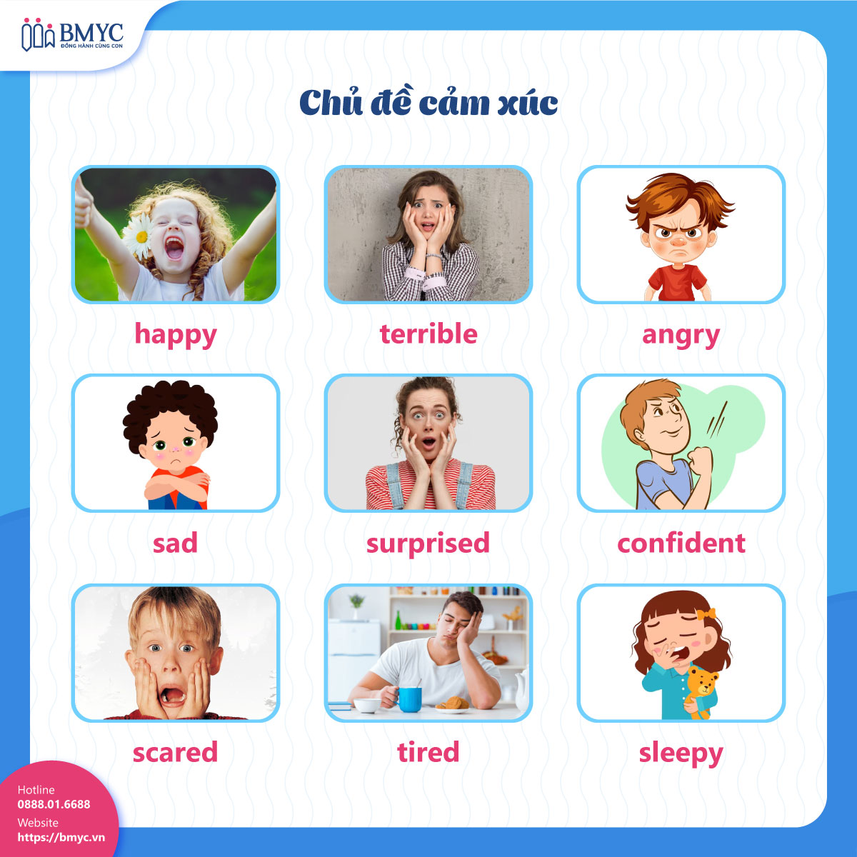 Chủ đề cảm xúc (feeling)