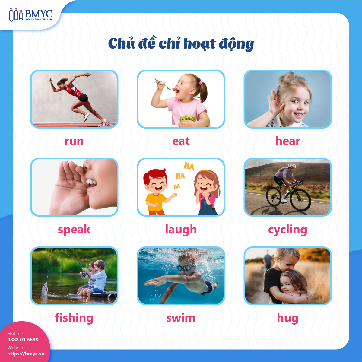 Chủ đề chỉ hoạt động (action):