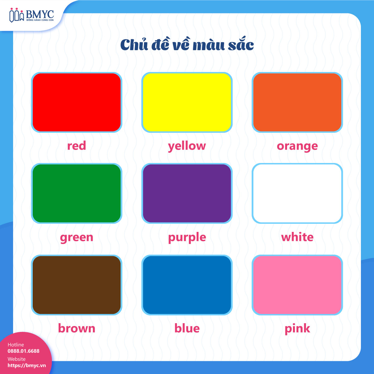 Chủ đề màu sắc (Colors)