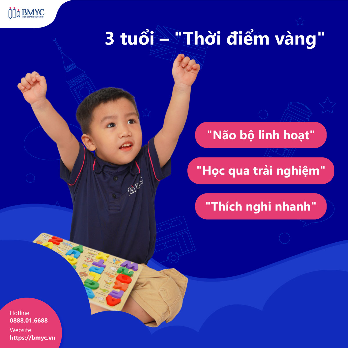 3 tuổi – "Thời điểm vàng" để gieo mầm tiếng Anh cho con