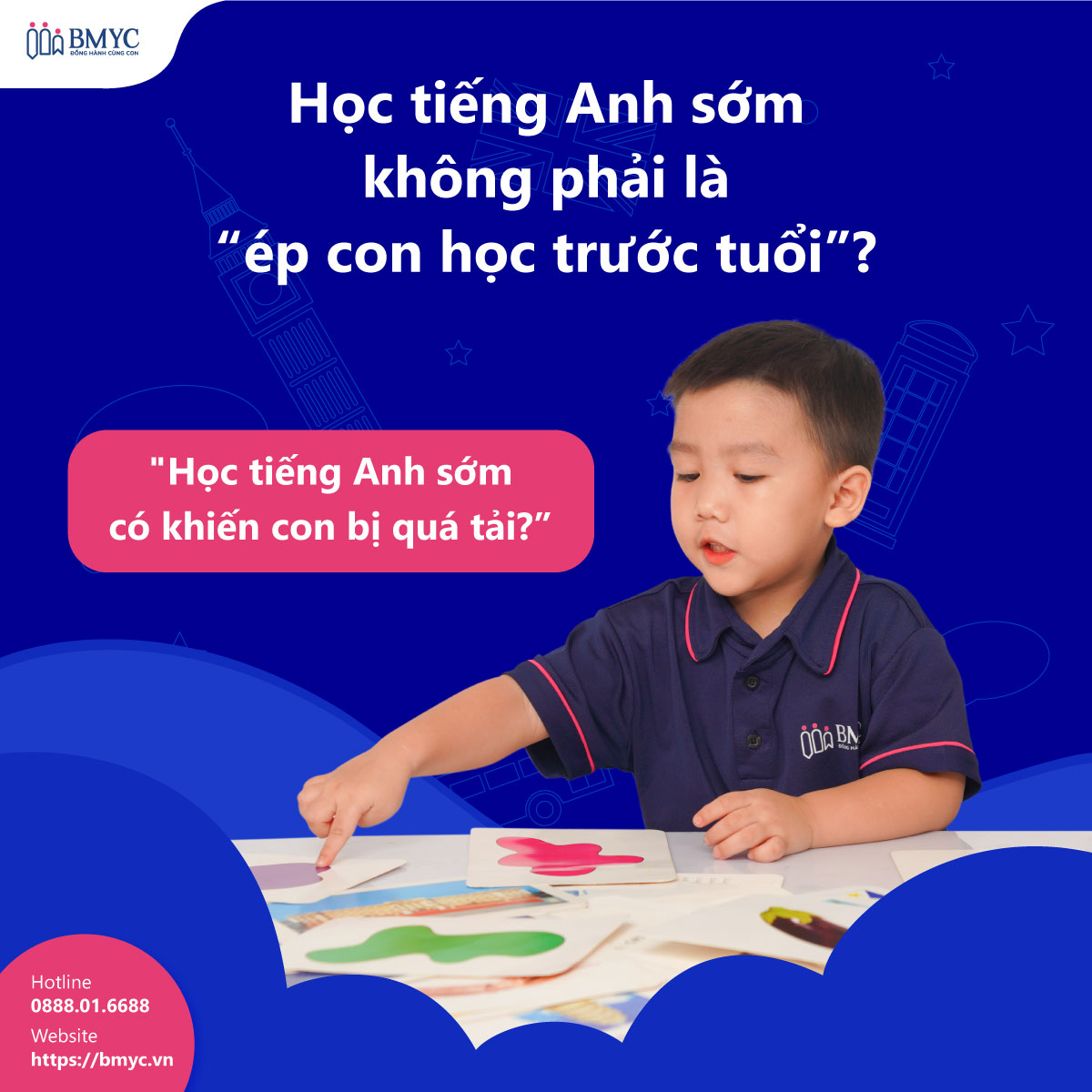 học tiếng Anh sớm không phải là “ép con học trước tuổi”