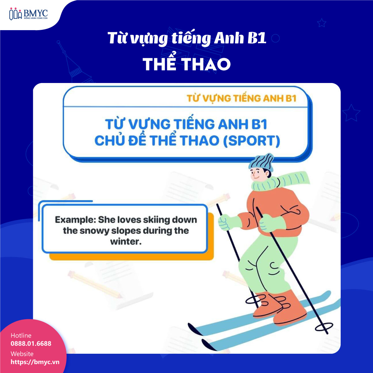 Tu-vung-tieng-Anh-B1....13 Từ vựng tiếng Anh B1: Chủ đề thể thao