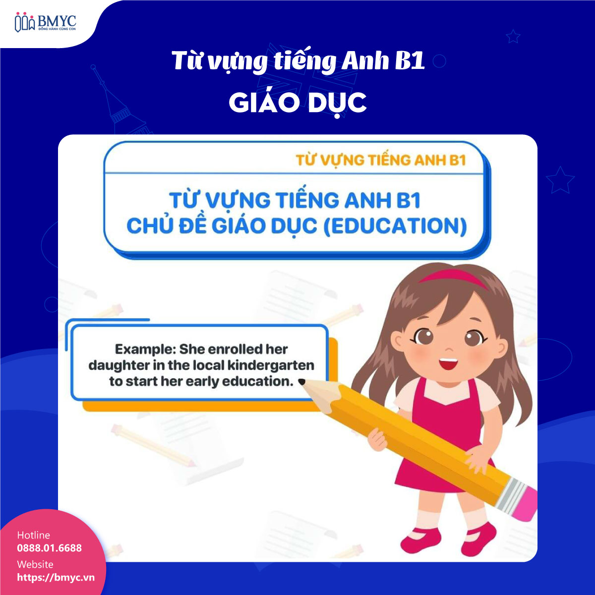 Tu-vung-tieng-Anh-B1....6 Từ vựng tiếng Anh B1: Chủ đề giáo dục