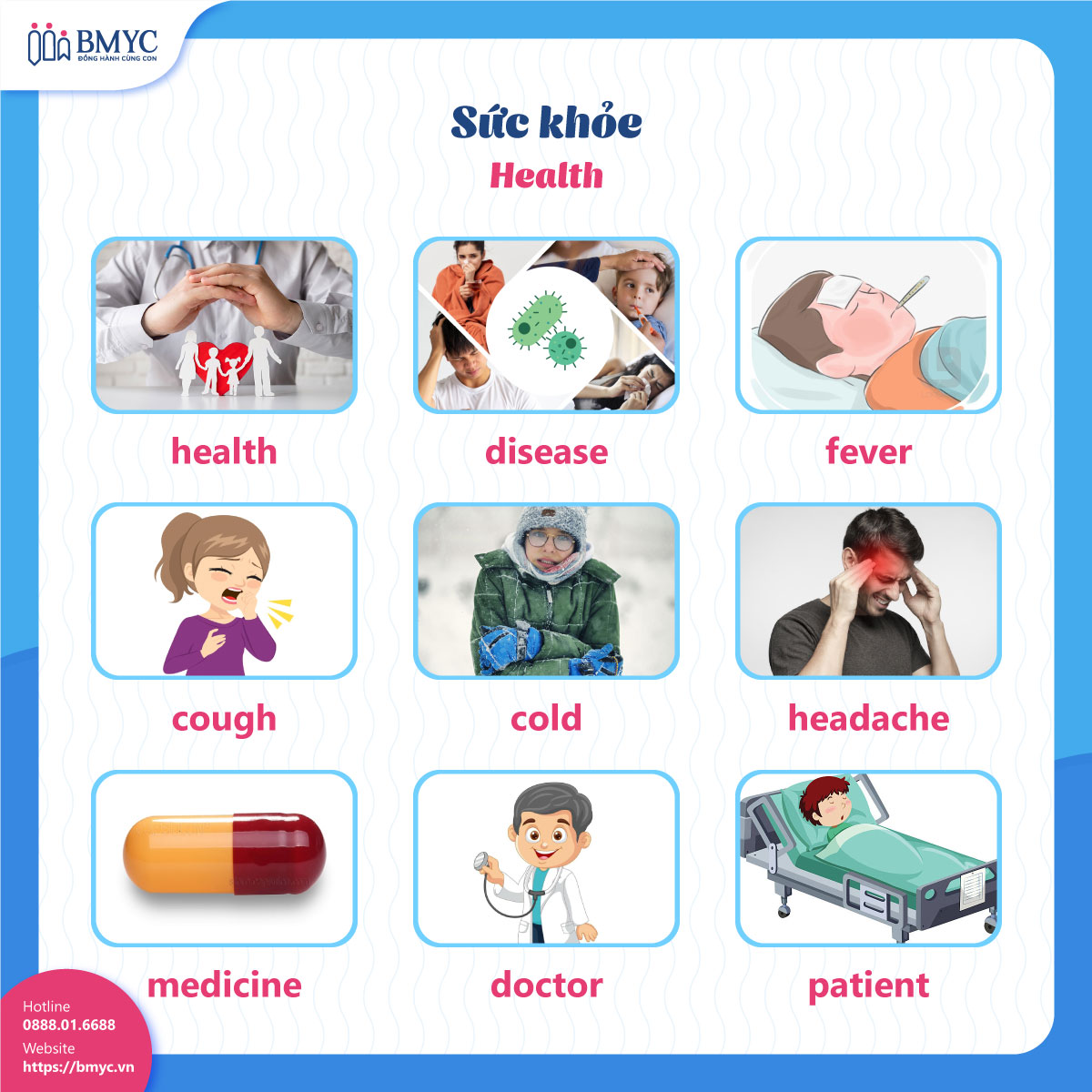 tu-vung-tieng-Anh-theo-chu-de....7 Chủ đề Sức khỏe (Health)