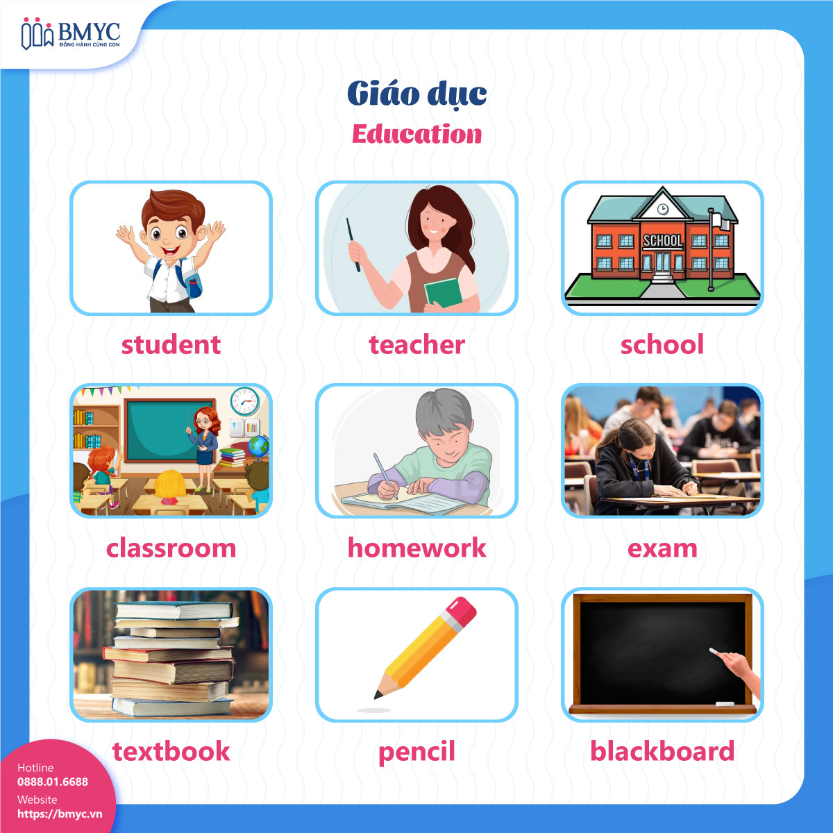 tu-vung-tieng-Anh-theo-chu-de....8 Chủ đề Giáo dục (Education)