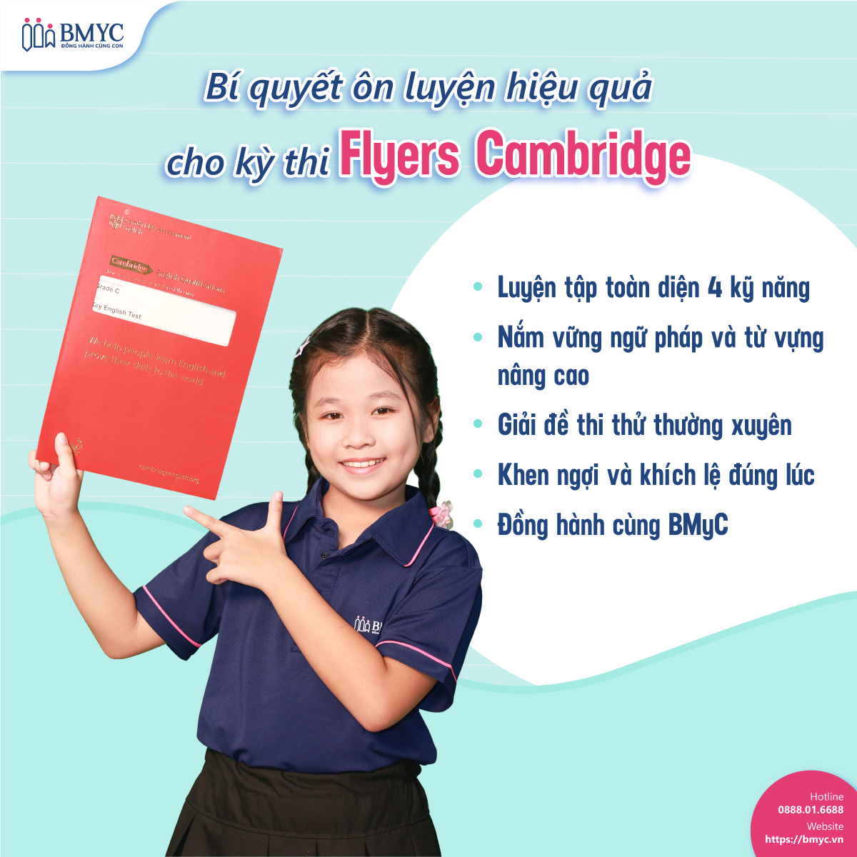 Flyers-cambridge.4 Bí quyết ôn luyện hiệu quả cho kỳ thi Flyer Cambridge